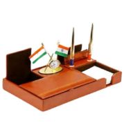 Luxury Desk Organizer for Executive Table Setup and Office Use, Premium Utility Gift Item for Corporate Gifting, Desk Management and Stylish Workspaces